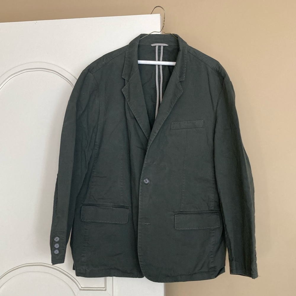 Structure blazer jacket military green color LX rarely worn vintage